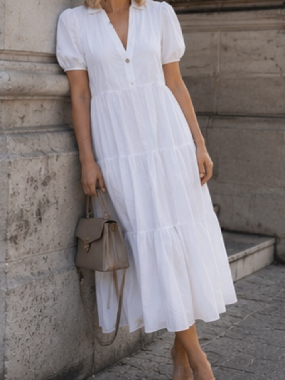 Zara  midi dress bloggers favorite - Picture 11 of 13
